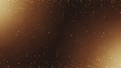 Weihnachtshintergrund,-Defokussierte-Goldfarbene-Partikel,-Schwebende-Hintergründe,-Glitzernde-Bokeh-Lichter